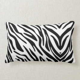 ZEBRA TRYCKT KASTKUDDE LUMBARKUDDE