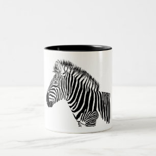Zebra Två-Tonad Mugg