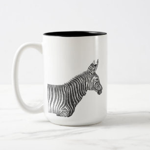 Zebra Två-Tonad Mugg