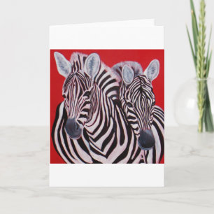 Zebra Twillingars Kort