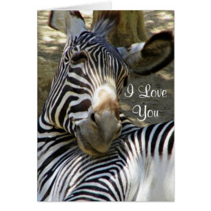 Zebra,Valfri Tillfälle_ Hälsningskort