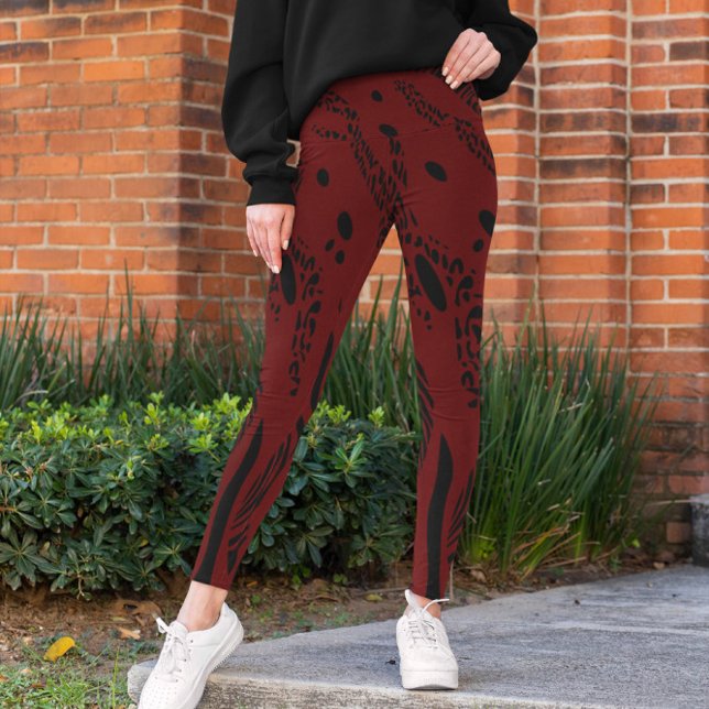 Zebra Vild Animal Mönster Leggings (Skapare uppladdad)