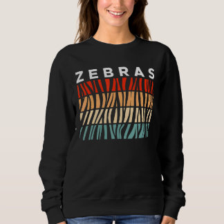 Zebra Vintage Retro Rand T Shirt