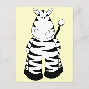 Zebra Vykort