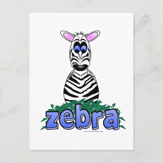 ZEBRA VYKORT (Framsida)