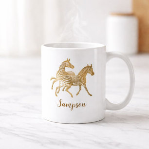 Zebra Wildlife Kaffemugg