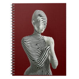 Zebra Woman Anteckningsbok