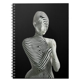 Zebra Woman Anteckningsbok