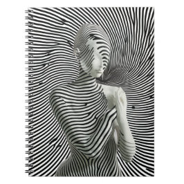 Zebra Woman Anteckningsbok
