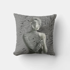 Zebra Woman Kudde