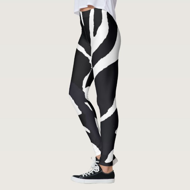 Zebra | Zazzle_Growshop Leggings (Vänster)