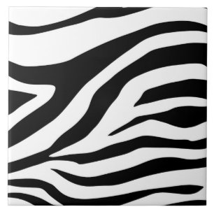 Zebra, Zebra tryck, Zebra mönstrad, Safari, Afrika Kakelplatta