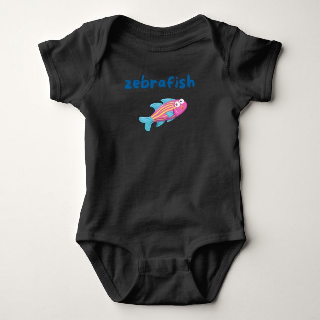 Zebrafish T-Shirt (Framsida)