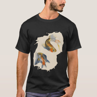 zebrafisk Danio rerio vattencolor T Shirt