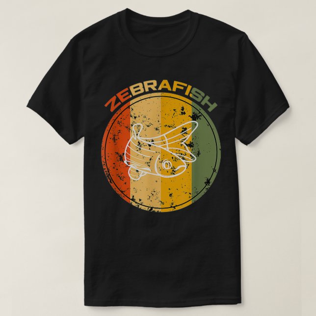 Zebrafisk T Shirt (Design framsida)