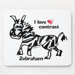 Zebraham- I kärlek-kontrast Musmatta