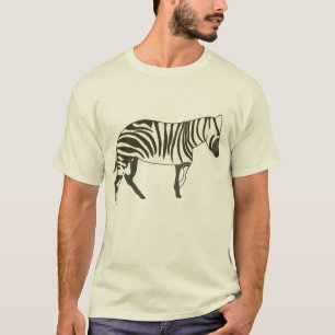 Zebramålning, t-tröjor för djur t shirt