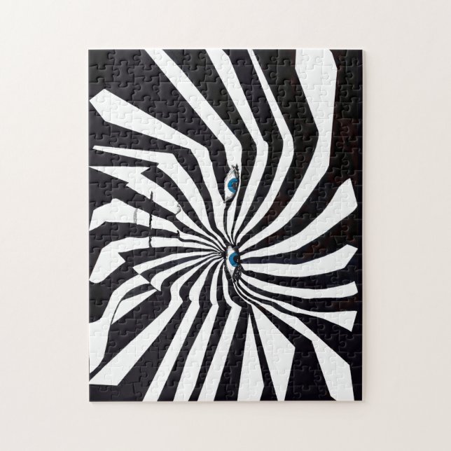 Zebraman pussel (Vertikal)