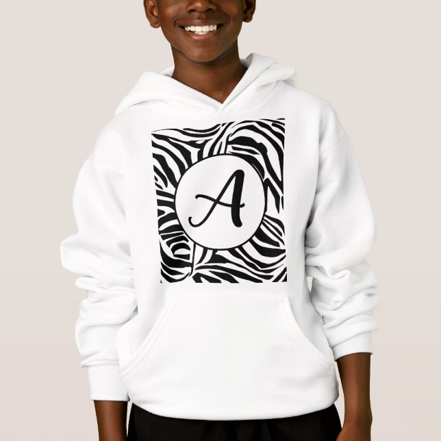 Zebramönster T Shirt (Framsida)
