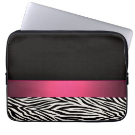 Zebraränder Laptop Fodral