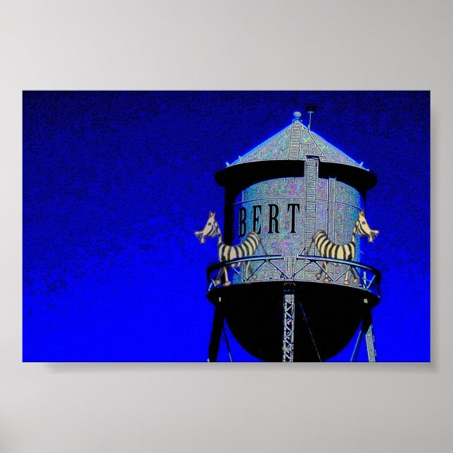 Zebra's på patrullen poster (Framsidan)