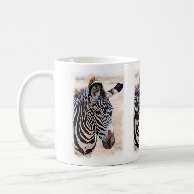 Zebre de Grevy Kaffemugg (Vänster)