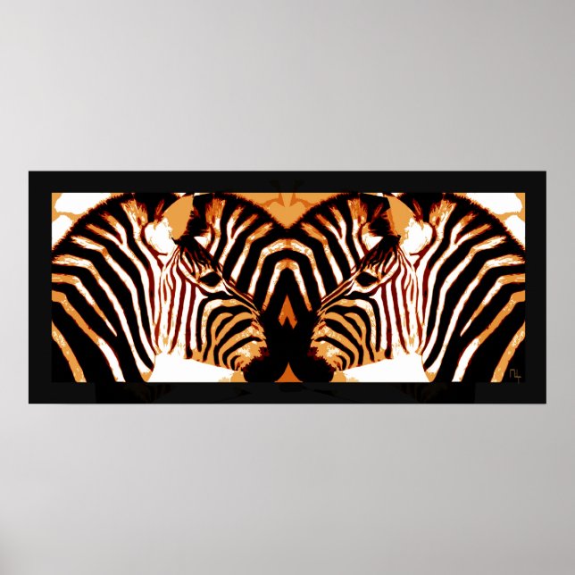 ZEBRÖDER i KÄRLEK Poster (Framsidan)