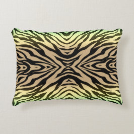 Zebröder i skogen prydnadskudde