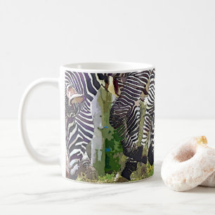 ZEBRÖDER KAFFEMUGG