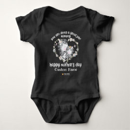 Zebröder med Blommigt Heart Lycklig Mors dag T Shirt