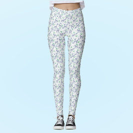 Zebröder med Martinis White Roligt Athletic Fitnes Leggings