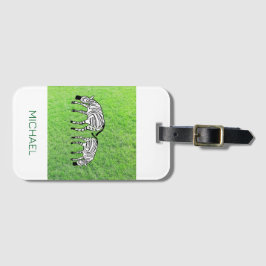 Zebröderna Fantastisk Friend, Cute och Lycklig Bagagebricka