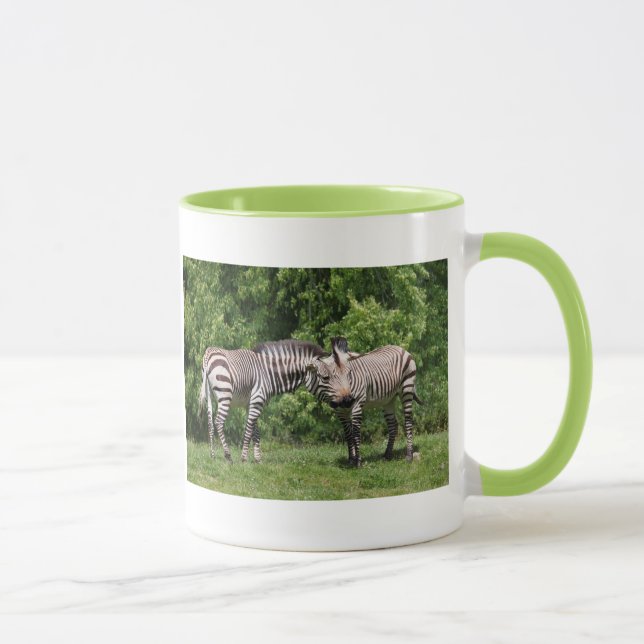 Zebror i kärlek-mugg mugg (Höger)