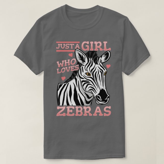 Zebror Zebra Älskare Zebra ränder T Shirt (Design framsida)