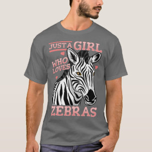 Zebror Zebra Älskare Zebra ränder T Shirt