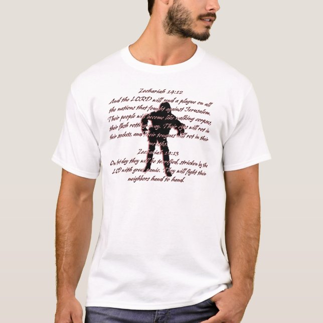Zechariah 14:12 tee (Framsida)