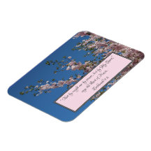 Zechariah 4 cherry träd magnet