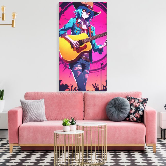 Zed Walker Canvastryck (Insitu (Vardagsrum))