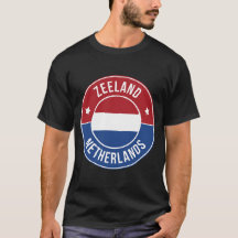 Zeeland, Nederländerna Stad T-Shirt