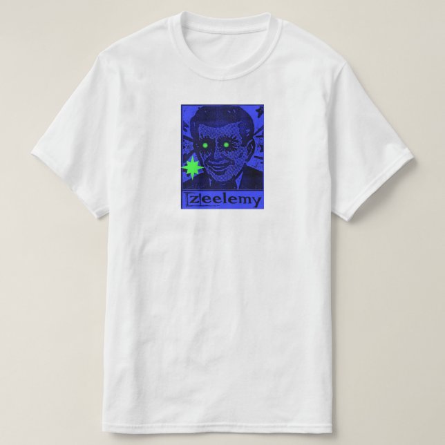 zeelemy - Blue Man T-Shirt (Design framsida)