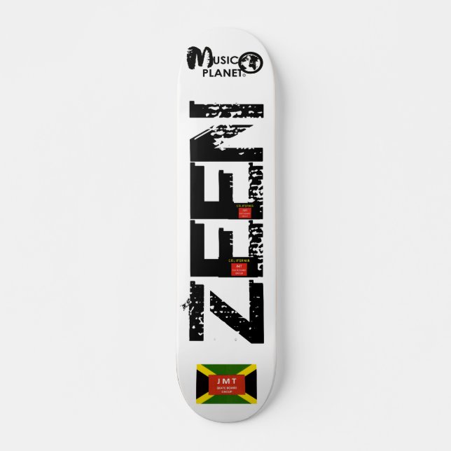 ZEEN Skateboard, 7¾" Däck Mini Skateboard Bräda 18,5 Cm (Framsida)
