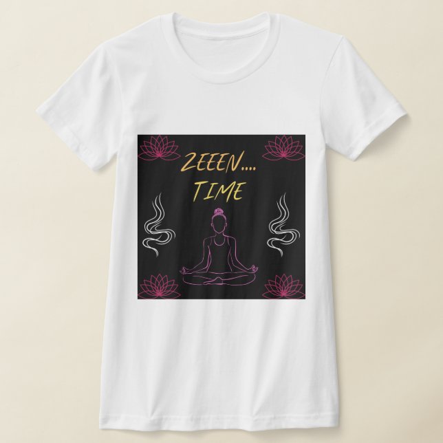 Zeen Time T Shirt (Laydown)