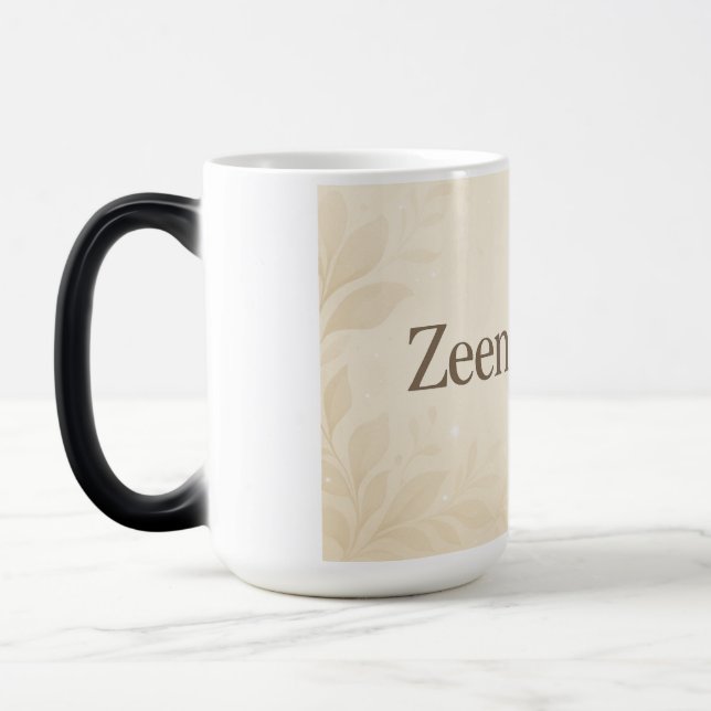 Zeenat Print - Modern Stil Coffee Mugg (Vänster)