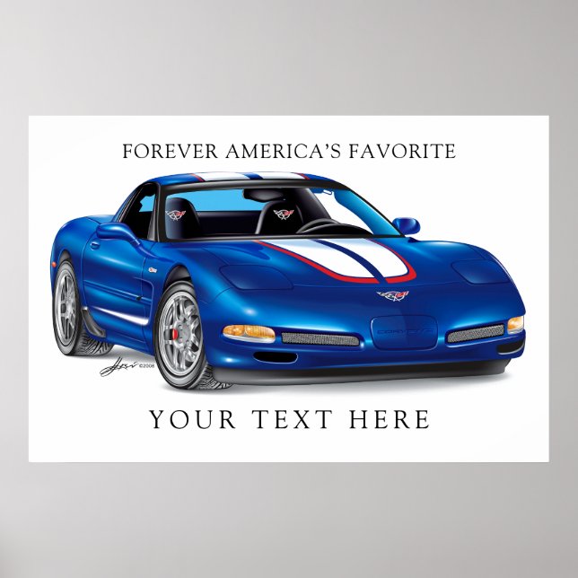 ZEEOSIX COLLECTIBLE AUTO ART POSTER (Framsidan)