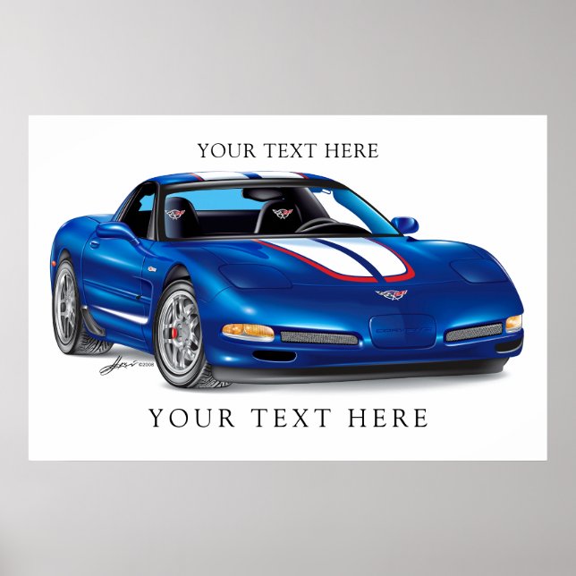 ZEEOSIX COLLECTIBLE AUTO ART POSTER (Framsidan)