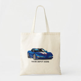 ZEEOSIX COLLECTIBLE AUTO ART TOTE BAG TYGKASSE