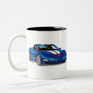 ZEEOSIX COLLECTIBLE AUTO ART Två-Tonad MUGG
