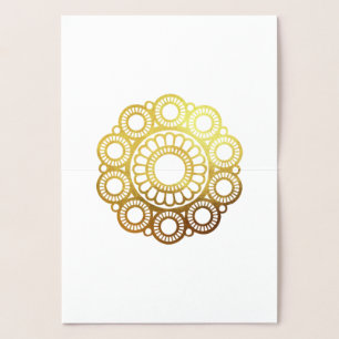 Zeeuwse Knop - Guld Foilcard Folierat Kort