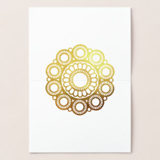 Zeeuwse Knop - Guld Foilcard Folierat Kort