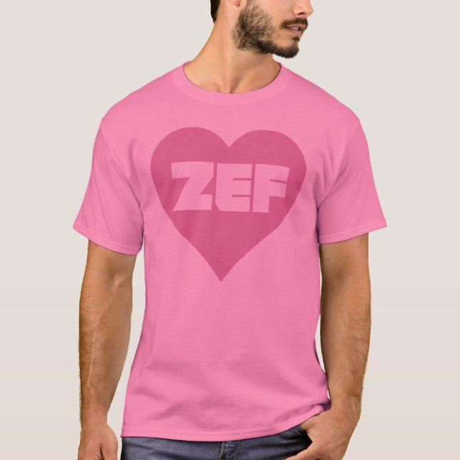 ZEF-ROSOR T-SHIRT (Framsida)